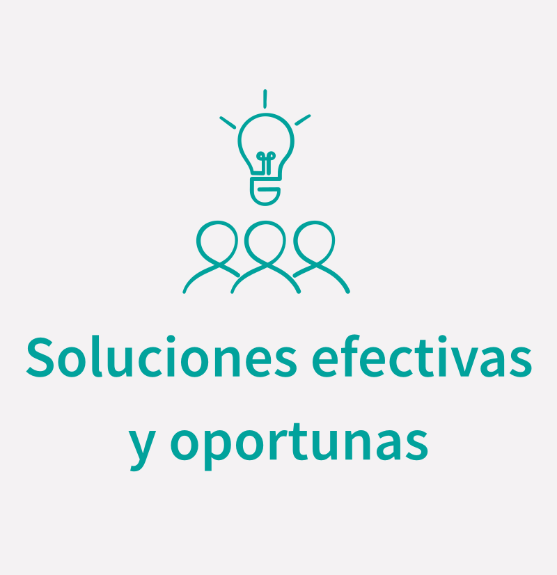 Soluciones efectivas
