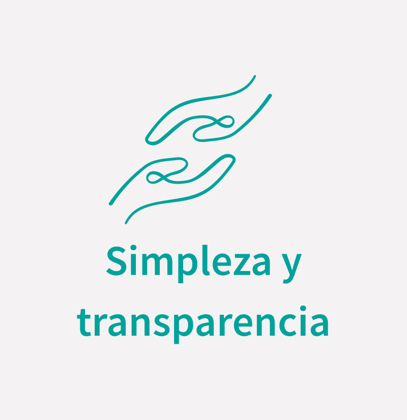 Simpleza y transparencia